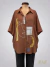 Camisa Evase CEY Marrón Arte ART9257