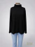 Polera lanilla morley tipo tejido negro ART9175