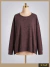 buzo darlon tramado choco ART8953 - comprar online