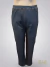 Calza Jean Elastizada semi recta Azul ART9305