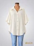 Camisola bordada con botones Natural ART9373