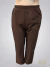 Pantalón Bengalina Semi Recto color Marrón ART9308
