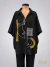 Camisa Evase CEY negra Arte ART9263
