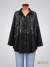 Camisa Gasa Manga larga Bordada en lentejuelas ART9408