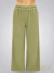Pantalón Recto en Tela Crep verde ART9264
