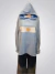 Maxi buzo tipo manta polar celeste Bandera grande ART9053 en internet