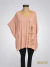 Poncho modal Estampado "Pretty" beige ART9385