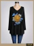 Remeron modal crep manga larga negra escudo pajaros Art9116