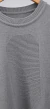 Pullover poncho con bolsillo Gris ART9113 en internet