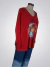 Remeron modal crep manga larga roja escudo Argentina Art9067 en internet
