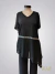 Remera Irregular Tull Labrado con lurex ART9498