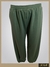 Pantalones joggin verdes T14/16 con cintura elástica y terminaciones ajustadas.