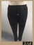 Pantalón Morley de viscosa negro para talles grandes, con cintura elástica y cordón ajustable.