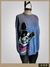 Pullover tejido tipo Bremer celeste con diseño de perro en la parte frontal.