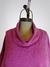 Imagen de Polerón Lanilla Hilos Plata Fucsia ART7720