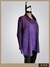 Polerón Lanilla Hilos Plata Violeta ART7721 - comprar online