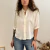 Camisa Gisela Crema - comprar online