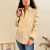 Camisa Franca Beige - comprar online