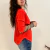 Camisa Mao Tomate - Laurencia