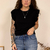 Musculosa Caterina Negro - comprar online