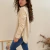 Camisa Franca Beige - Laurencia