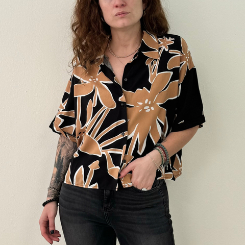 Camisa Florinda Negro