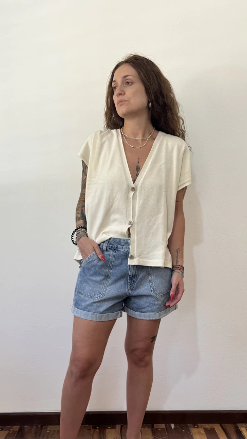 Chaleco Roma Natural - comprar online