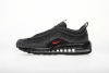 Nike Air Max 97 “Reflective Logo” preto Premium
