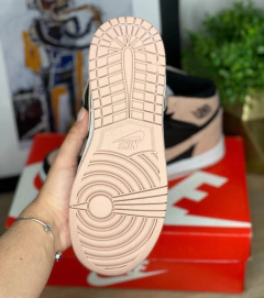 Tênis Nike Air Jordan 1 Rosa e Preto Feminino - comprar online