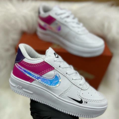 Tênis Nike Air Force Holográfico Infantil