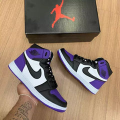 Tênis Nike Air Jordan 1 Roxo Feminino