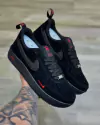 Tênis Nike Air Force Preto Vermelho - comprar online