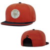 Boné Anth co Ollie Laranja Aba Reta Aberto Com Ajuste Snapback