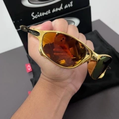 Óculos Juliet Double x 24k Dourada na internet