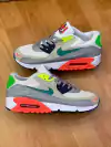Nike Air Max 90 Essencial Cunza e laranja