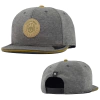 Boné Anth co Ollie Cinza Aba Reta Aberto Com Ajuste Snapback