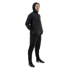 Jaqueta Corta Vento Forrada Refletivo Preto - Fwstoree