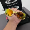 Óculos Juliet Double x 24k Dourada