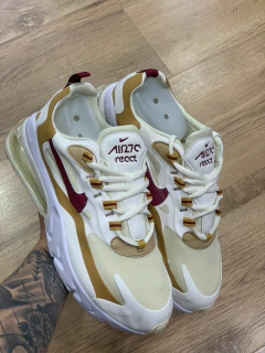 Tênis Nike Air Max 270 React (Bege)