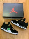 Tênis Nike Air Jordan 4 Retro - "royalty" preto e dourado