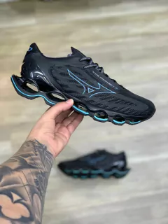 Tênis Mizuno Wave Prophecy 12 Preto Azul - comprar online