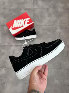 Tênis Nike Air Force Preto Fat Lace - loja online