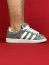 Tênis Adidas Campus Cinza Branco - comprar online