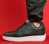 Nike Air Force Preto e Branco couro