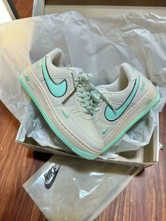 Tênis Nike Air force Fresh Prime Off White/ Mint - Fwstoree