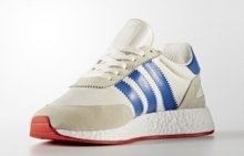 Tênis adidas Iniki azul e Creme - loja online