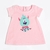 Vestido Patineta Rosa 0 a 24 Meses