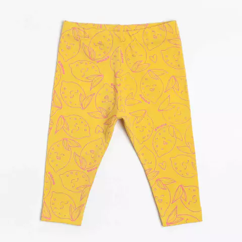 Calza Limones Amarillo 0 a 24 meses