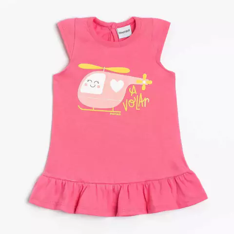 Vestido Volar Fucsia 0 a 24 meses