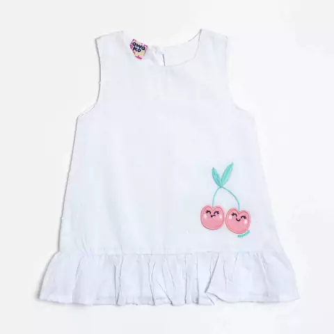 Solero Cerecitas Blanco 2 a 8 años